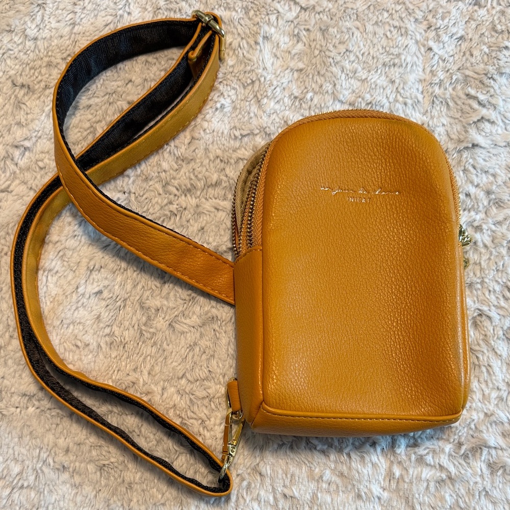 Inicat Mustard Crossbody Bag